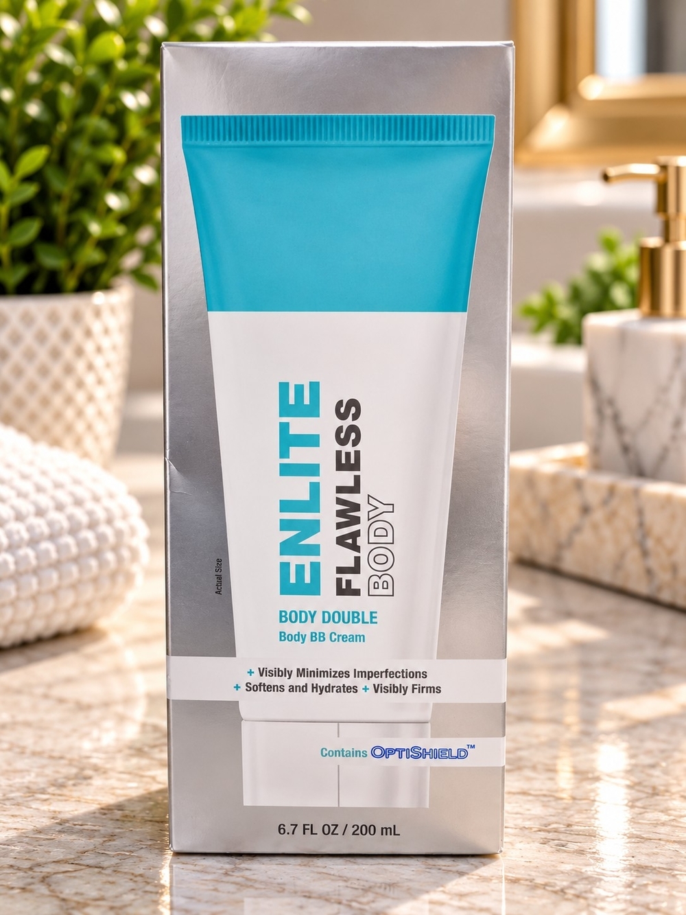 Flawless Skin in a Bottle ✨ Enlite Body Double BB Cream 6.7oz – Brand New!